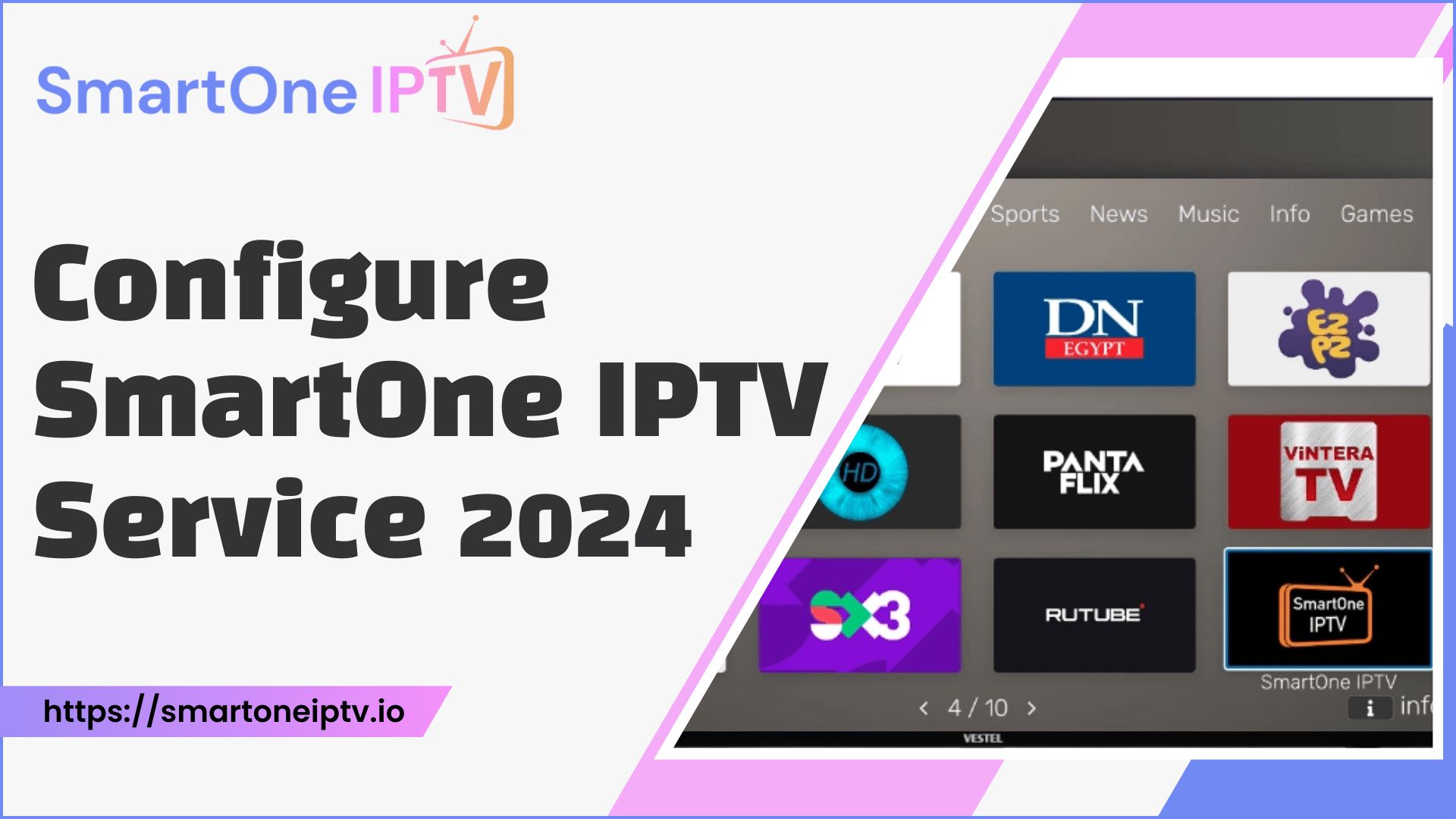 Configure SmartOne IPTV Service