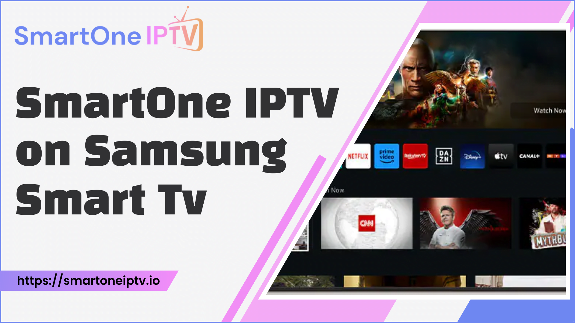 Install Setup SmartOne IPTV On Samsung Smart TV