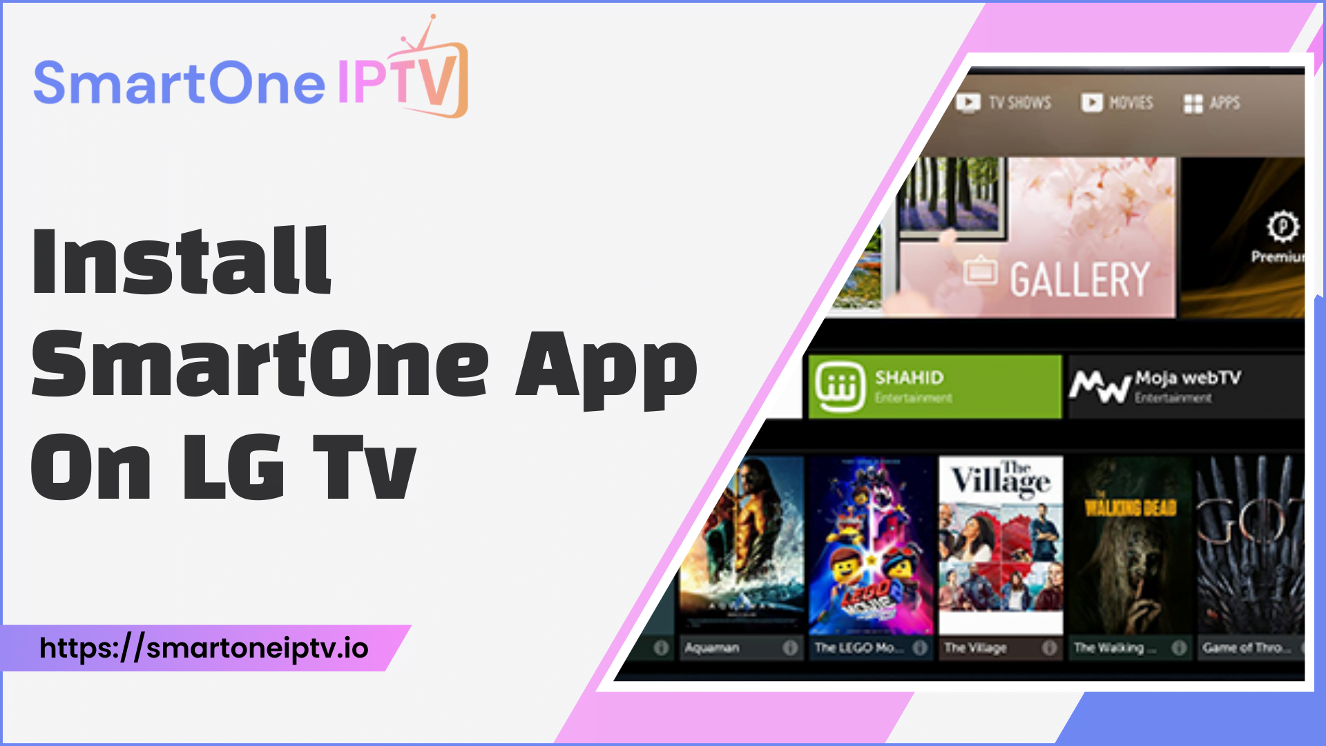 Install And Setup SmartOne IPTV On LG TV