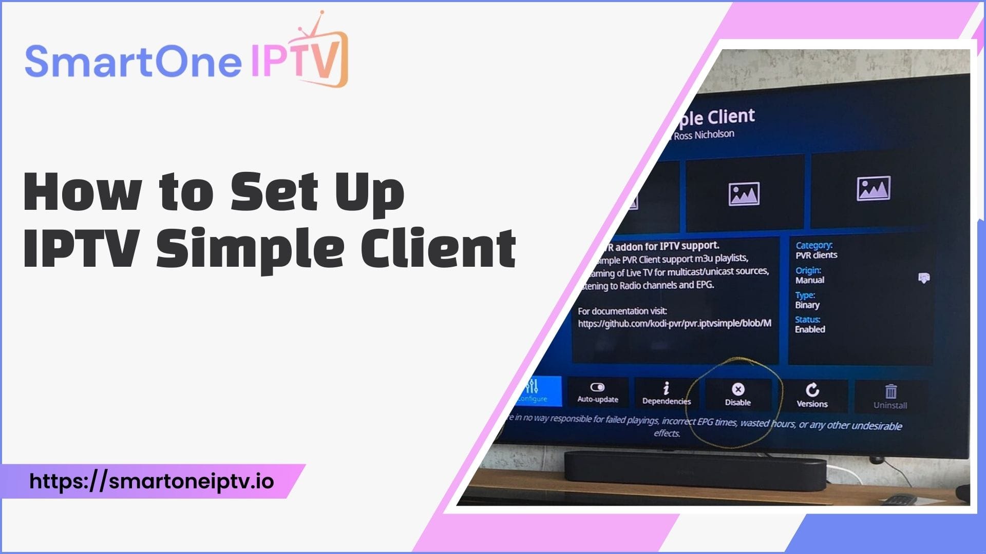 How To Set Up IPTV Simple Client