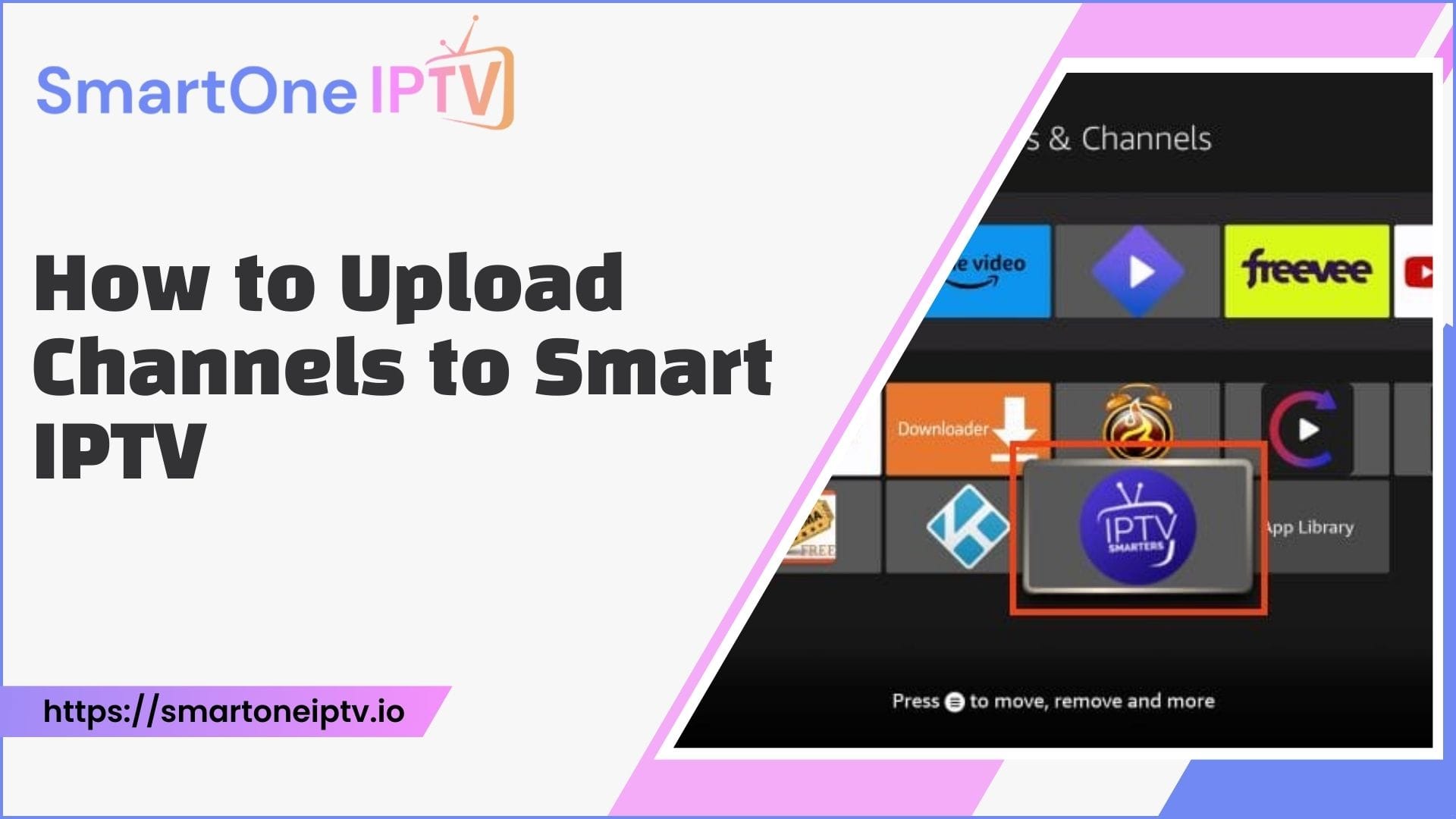 How To Upload Channels To Smart IPTV 1