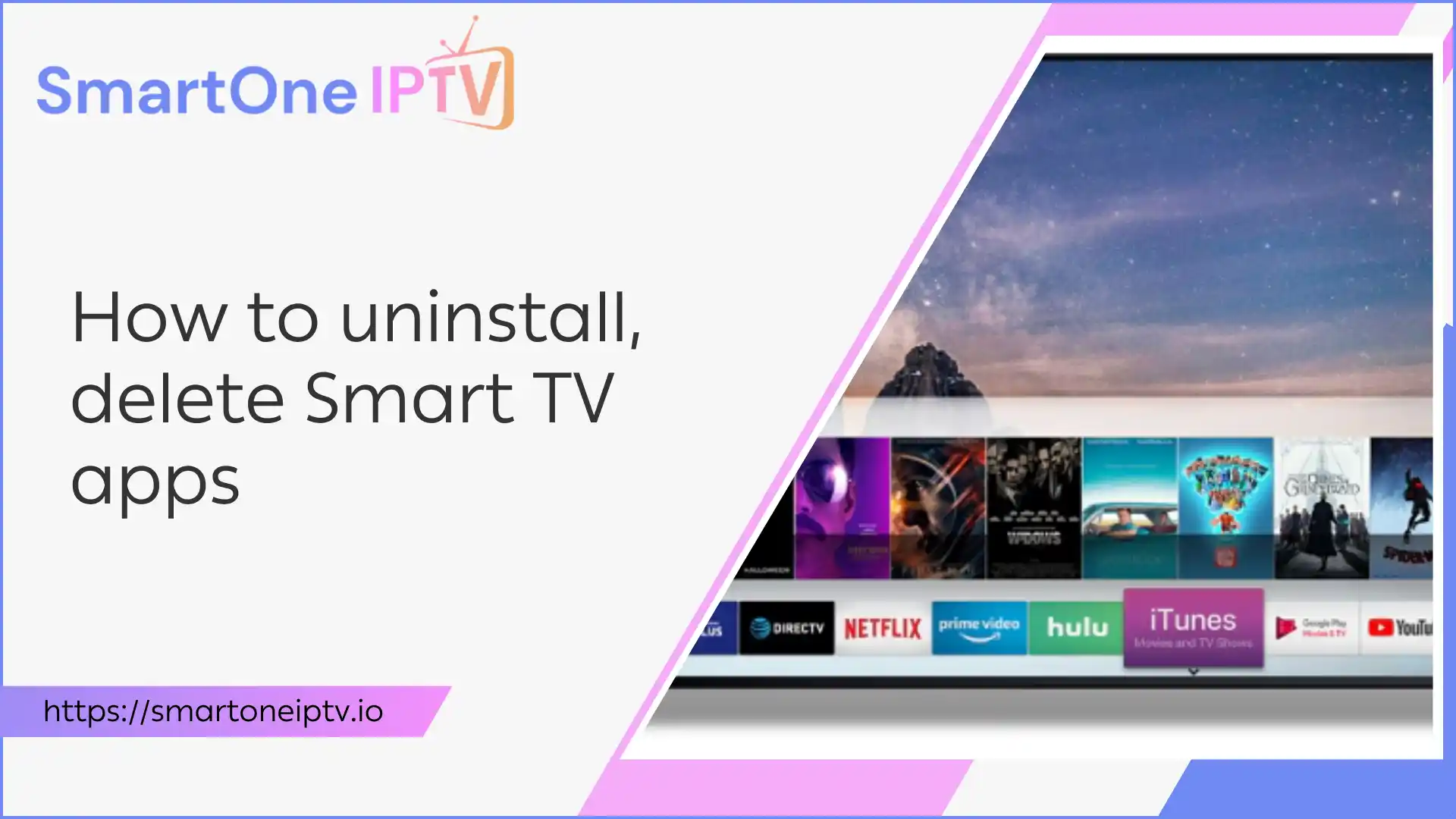 How To Uninstall Delete Smart TV Apps